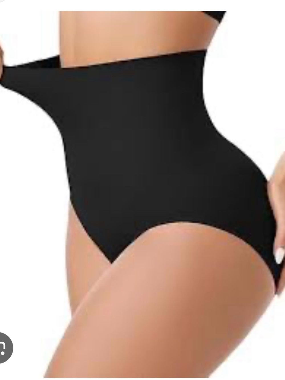 EMPETUA Black High Waist Shapewear Bodysuit – M/L – New With Tags